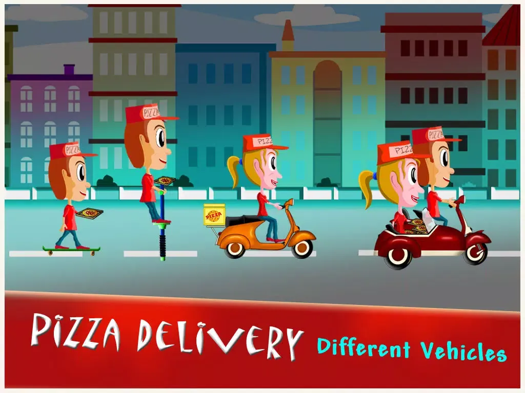 Zrzuty ekranu Pizza Delivery Boy & Girl - Free Edition iPad 