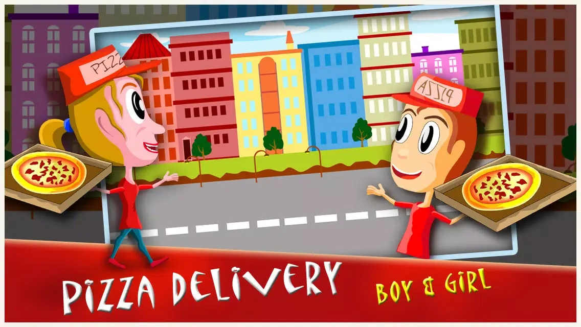 Zrzuty ekranu Pizza Delivery Boy & Girl - Free Edition