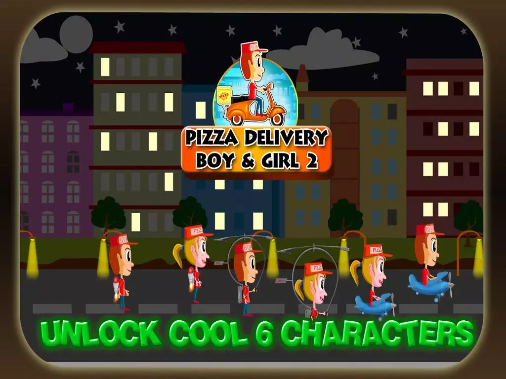 Pizza Delivery Boy & Girl 2 - Free Edition iPad  Screenshots