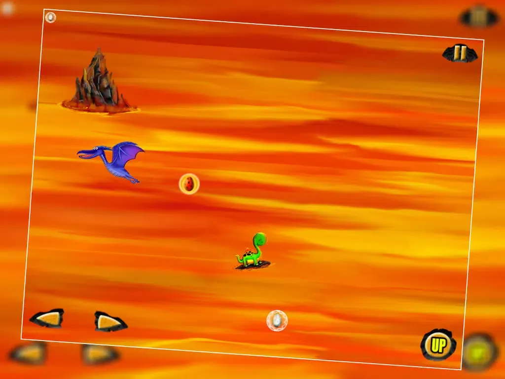 Captures d'écran de Rocking Surf Dinosaur : The Fire Lava River Prehistoric Journey - Free iPad 