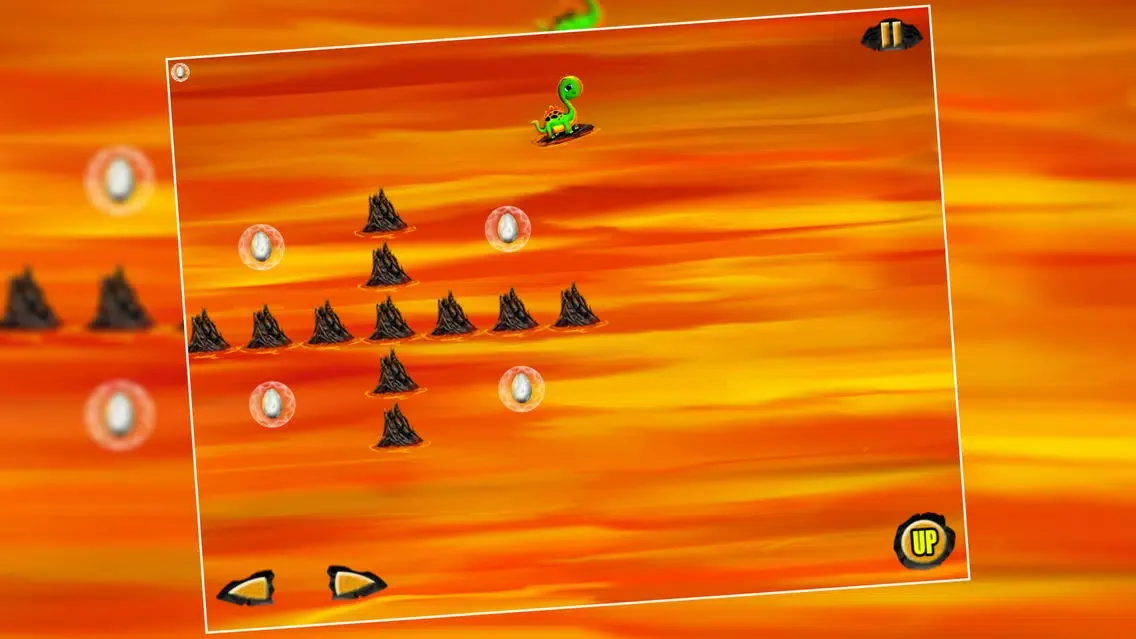 Captures d'écran de Rocking Surf Dinosaur : The Fire Lava River Prehistoric Journey - Free
