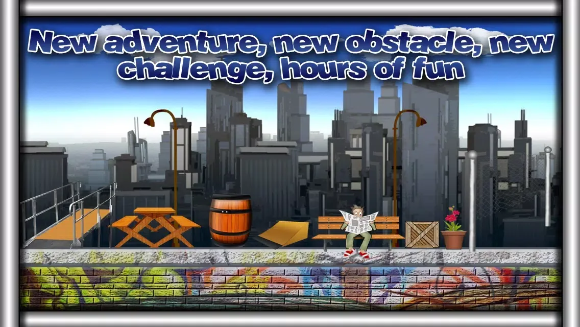 Capturas de pantalla de Skate Parkour Mania 2 : The City Riders - Free Edition