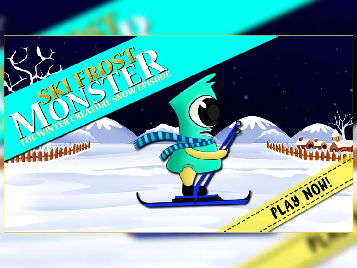 Ski Frost Monster : The Winter Creature Snow Episode - Free Edition iPad Screenshots