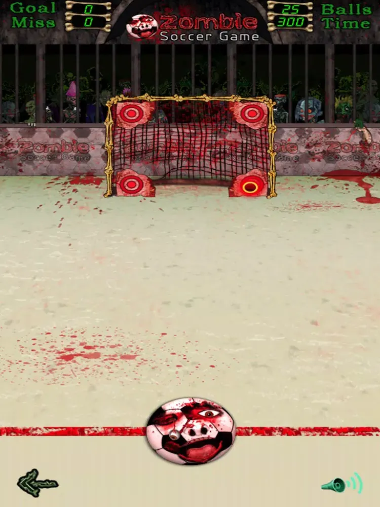 Zombie Soccer : the cool free flick football sports game for boys and girls - HD iPad  Screenshots
