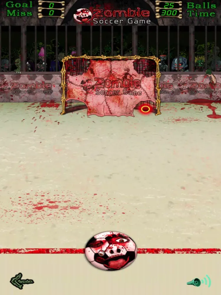 Zombie Soccer : the cool free flick football sports game for boys and girls - HD iPad  Screenshots