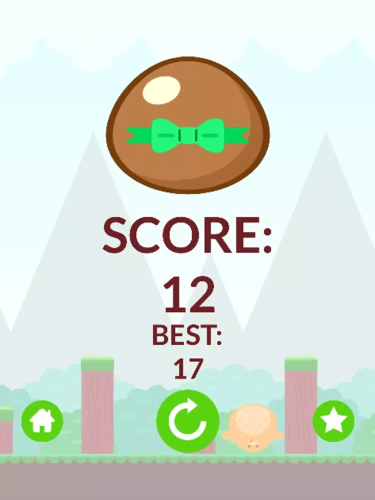 Tangkapan skrin Birdy Hop iPad 