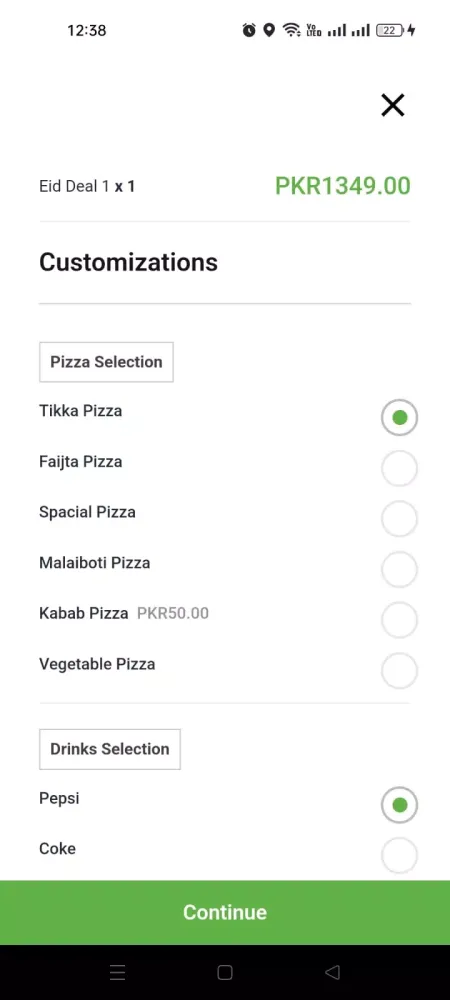 Captures d'écran de Marto | Food Delivery APP