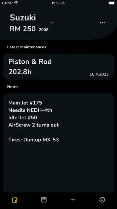 Captures d'écran de DirtBike App