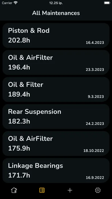 Captures d'écran de DirtBike App