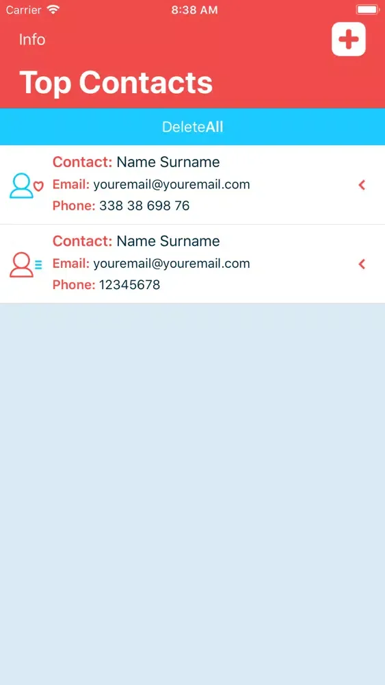 Ảnh chụp màn hình của PrefApp