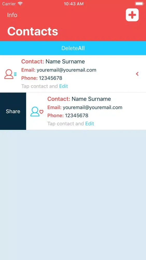 Ảnh chụp màn hình của PrefApp