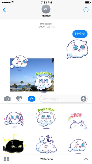 Wataneco Animated Stickers应用截图