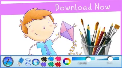 ภาพหน้าจอของ Sketch Scribble Art - Scrawl Art | Simple Drawing App & Learn How to Draw something on Pad for kids