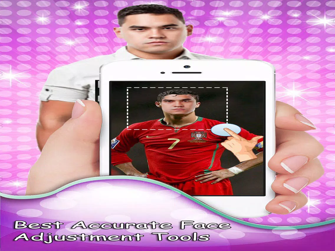 Скриншоты Photo Face Changer HD For UEFA Euro 2016 - Adjust your Face with Soccer Hero players iPad 