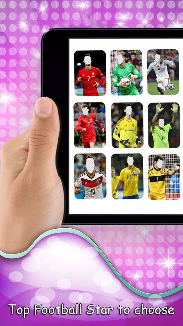 Скриншоты Photo Face Changer HD For UEFA Euro 2016 - Adjust your Face with Soccer Hero players
