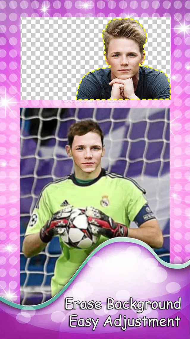 Скриншоты Photo Face Changer HD For UEFA Euro 2016 - Adjust your Face with Soccer Hero players