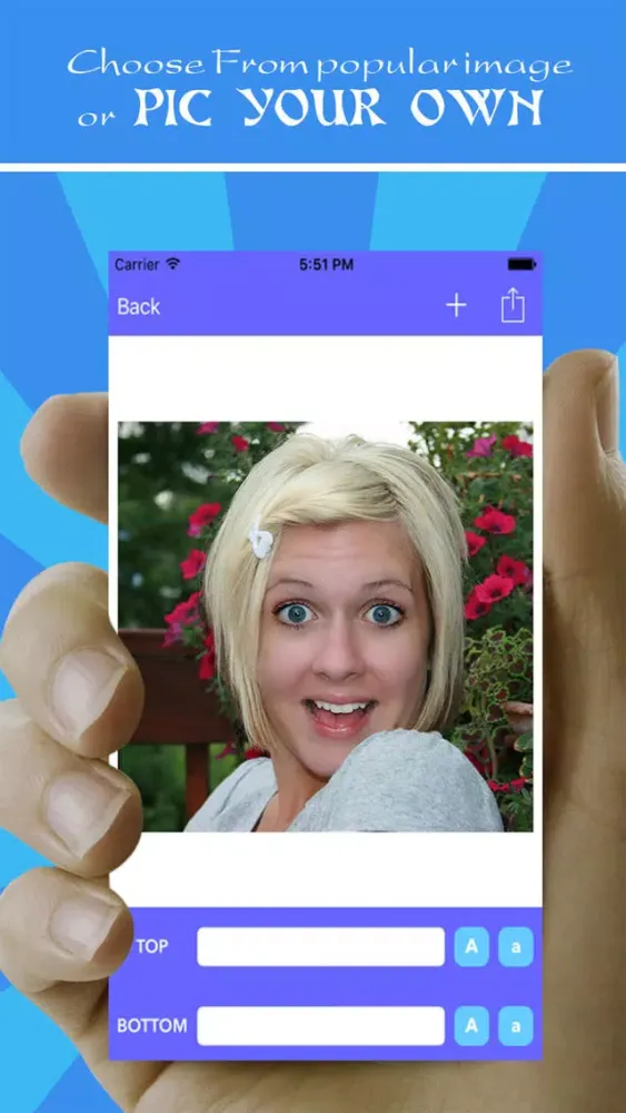 ภาพหน้าจอของ Funny Meme Creator - Caption for photo & LOL Troll Face Instant Meme