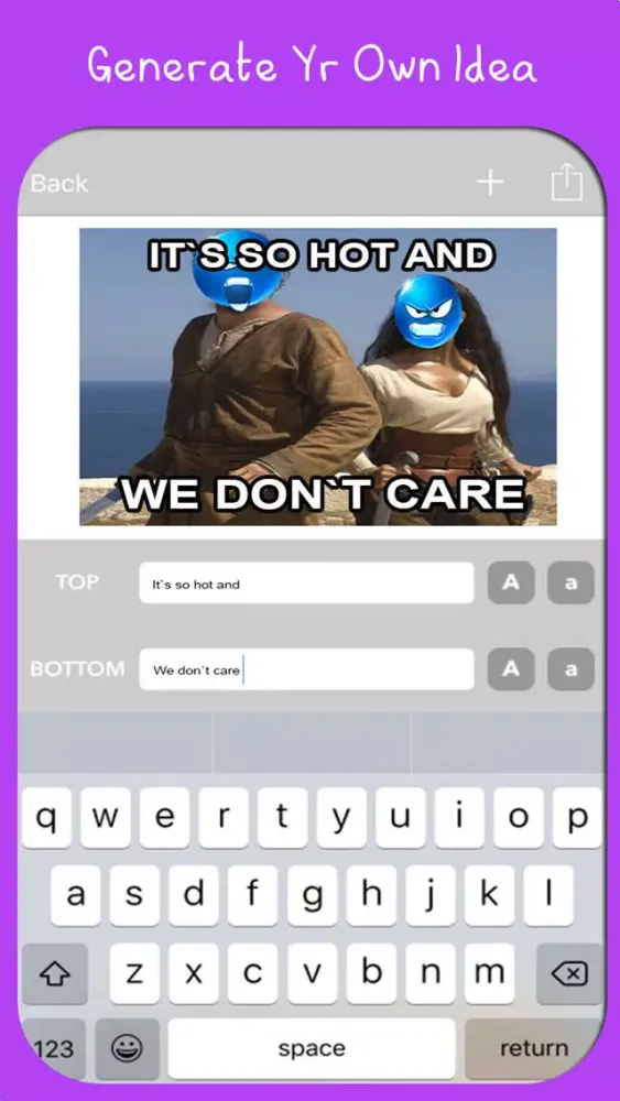 Meme Match HD lite - Add Text to Photos & Create Meme of Rage Face Screenshots
