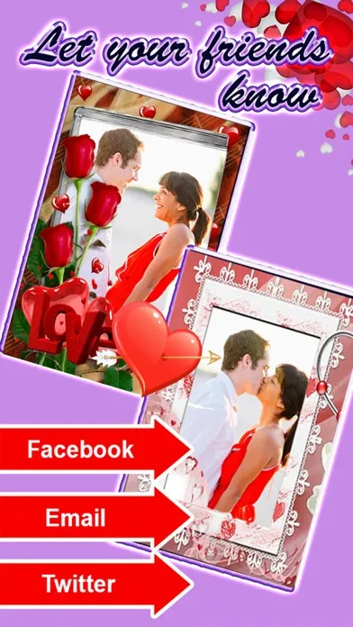 Photo Greeting Prank - Valentine's Day Love Stickers & Photo Editor Screenshots