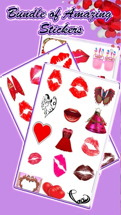 Photo Greeting Prank - Valentine's Day Love Stickers & Photo Editor Screenshots
