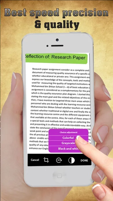Quick Scan: Quickly scan Docs  receipts into Readable JPG & Share應用截圖