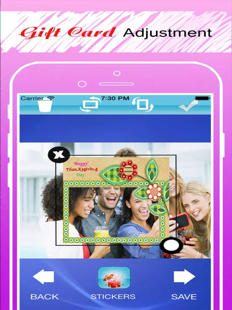 Stamps Cards- Lovely Greeting Cards Birthday Cards Funny ecards Love Cards To Wish Friends iPad  スクリーンショット