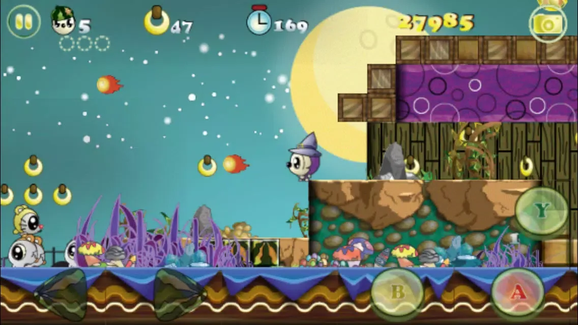 Zrzuty ekranu Monko Quest Halloween - Monkeys Graveyard Adventure