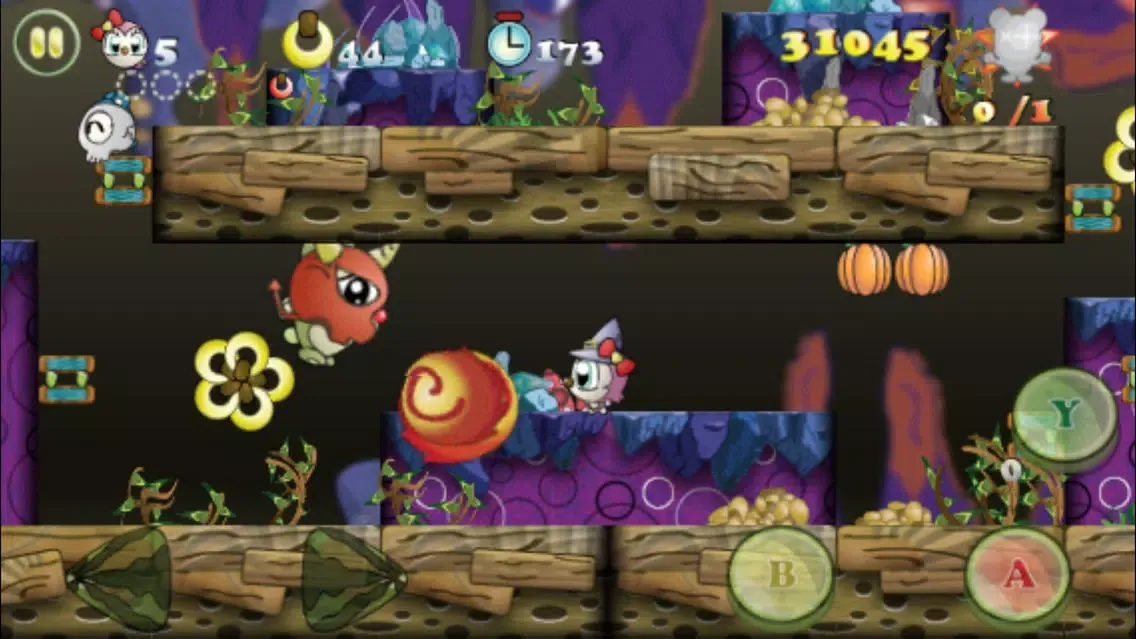 Zrzuty ekranu Monko Quest Halloween - Monkeys Graveyard Adventure