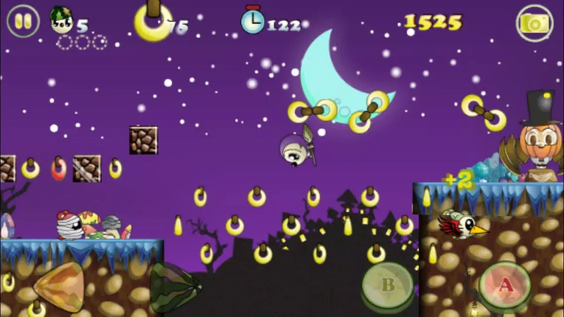 Zrzuty ekranu Monko Quest Halloween - Monkeys Graveyard Adventure