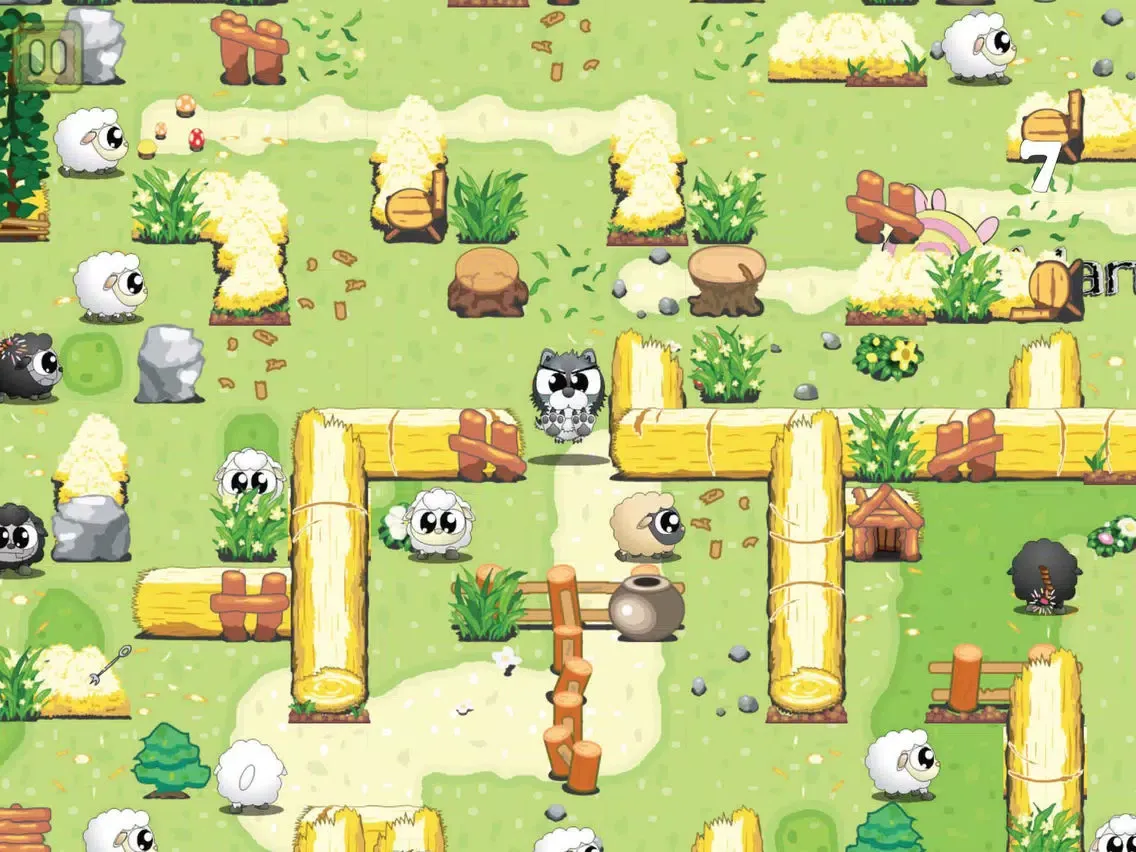 Capturas de tela do Sheepo Land - 8in1 Edition iPad 