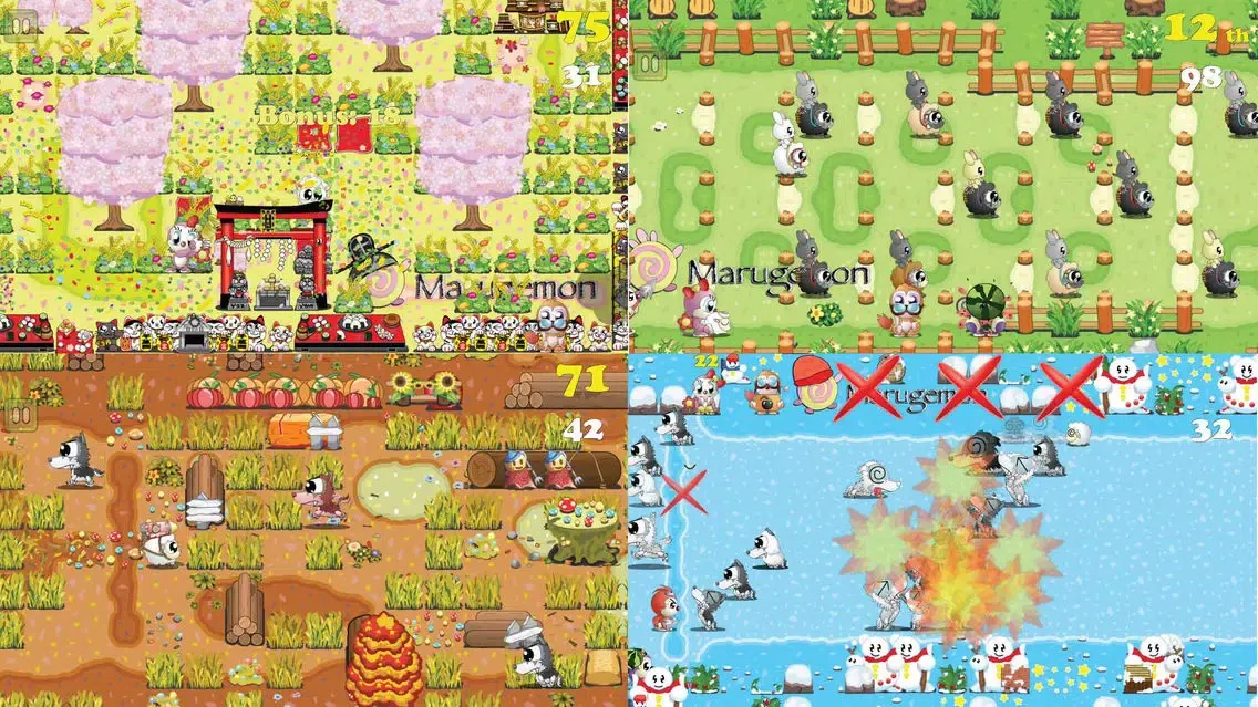 Capturas de tela do Sheepo Land - 8in1 Edition