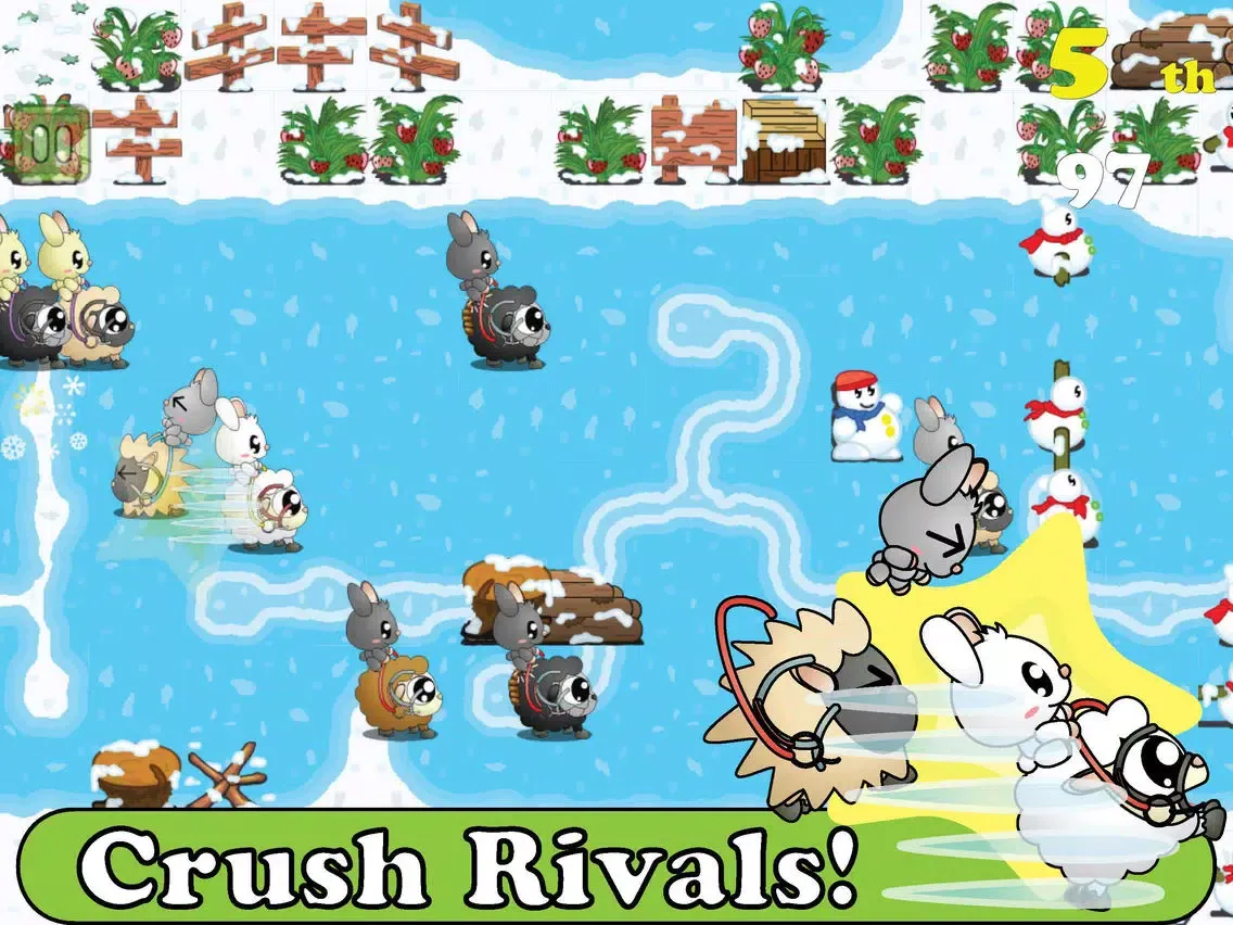 Sheepo Race - PPBunny Rider iPad  স্ক্রিনশট