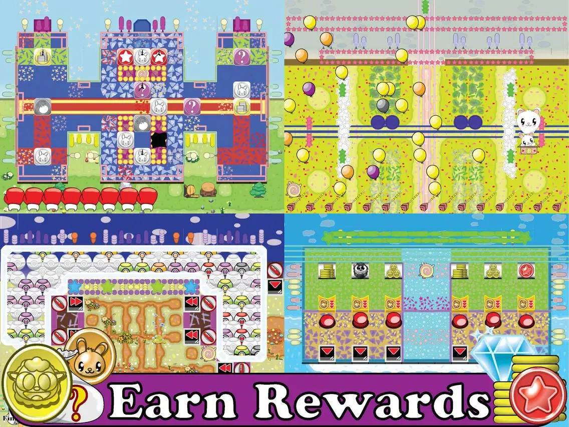 Sheepo Race - PPBunny Rider iPad  স্ক্রিনশট