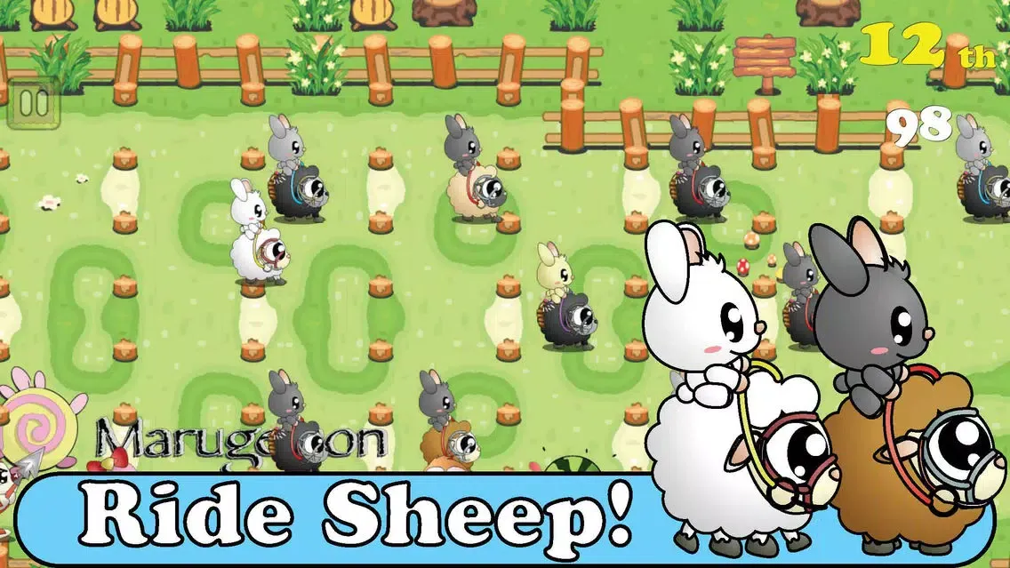 Sheepo Race - PPBunny Rider স্ক্রিনশট