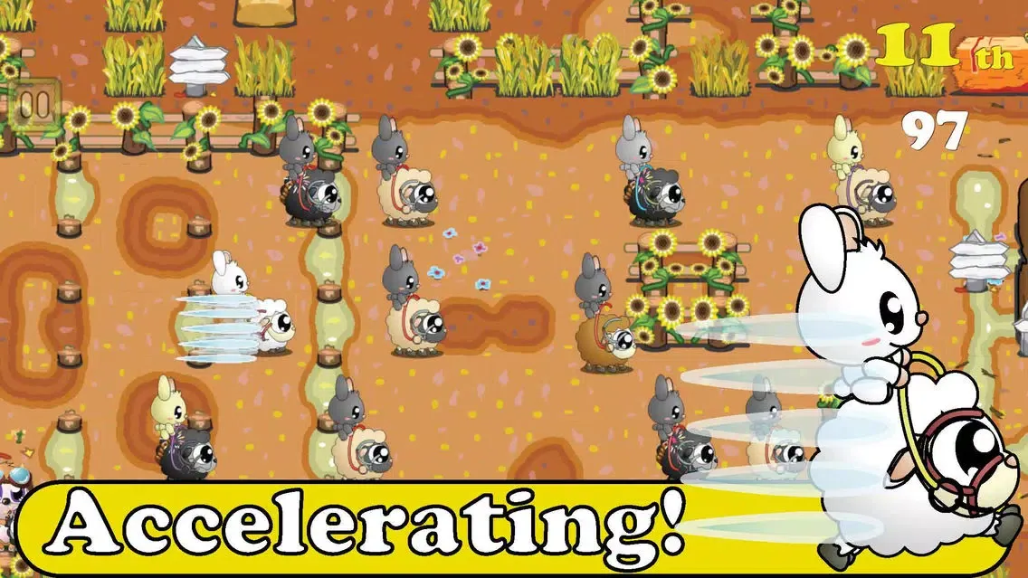 Sheepo Race - PPBunny Rider স্ক্রিনশট