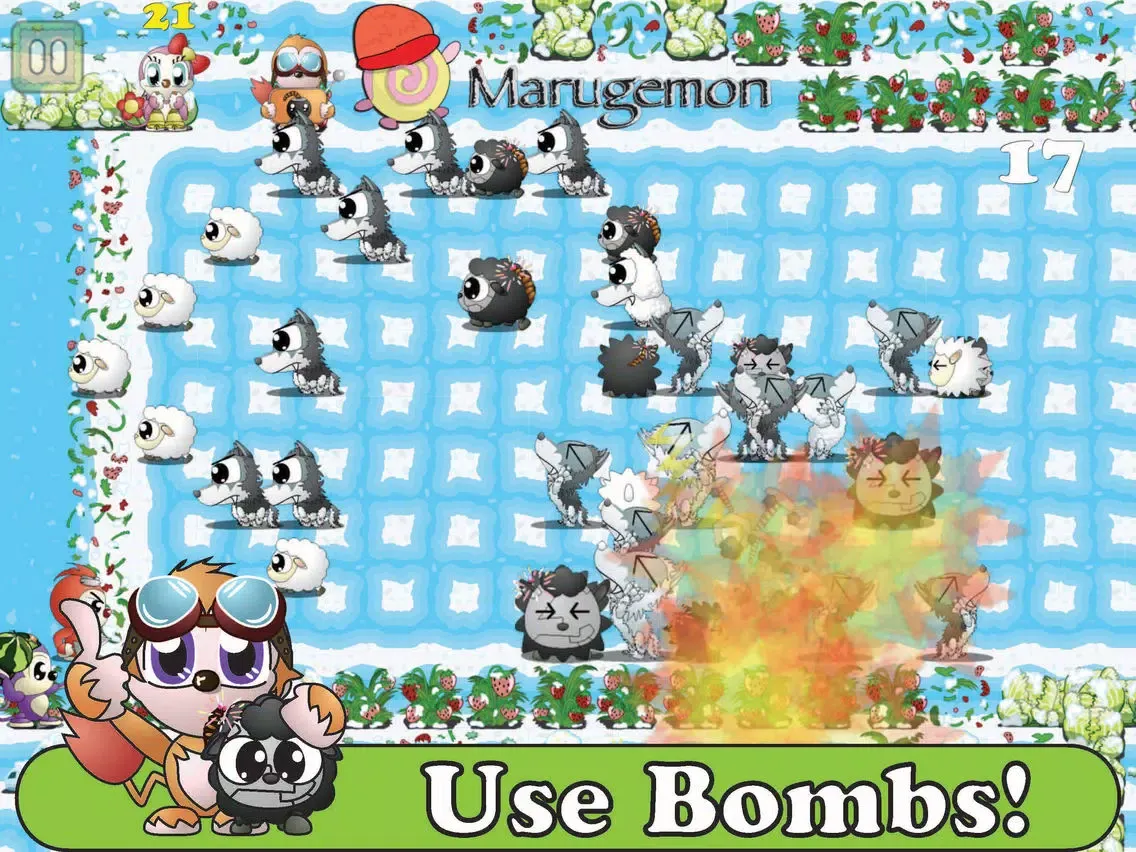 Capturas de pantalla de Sheepo Save - Defend the Sheep iPad 