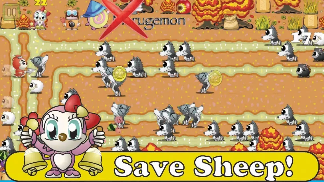 Capturas de pantalla de Sheepo Save - Defend the Sheep