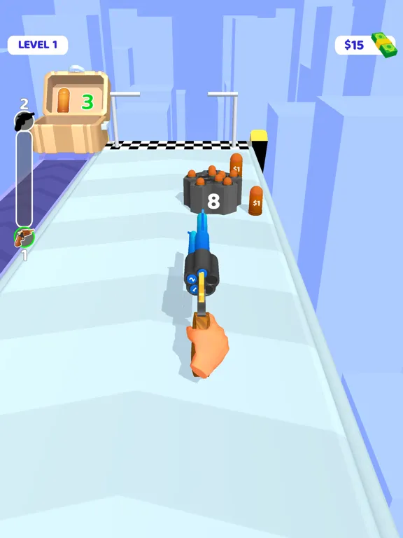 Capturas de tela do Barrel Power Run iPad 
