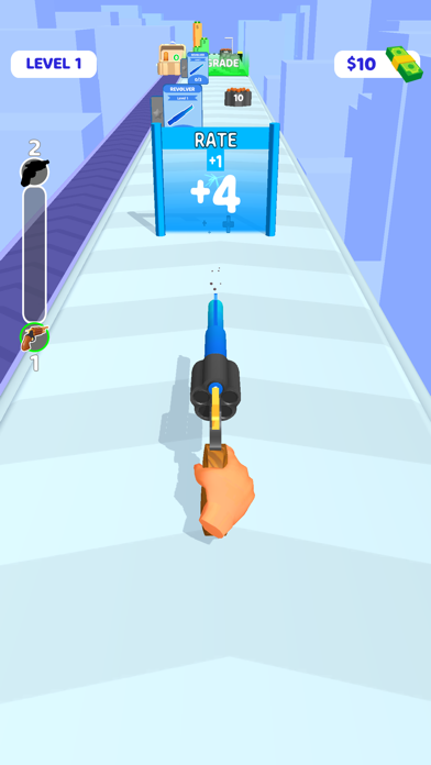Tangkapan layar Barrel Power Run