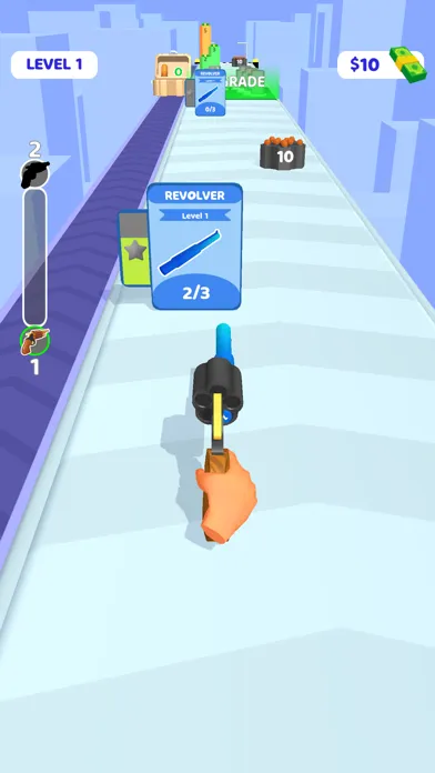 Capturas de tela do Barrel Power Run