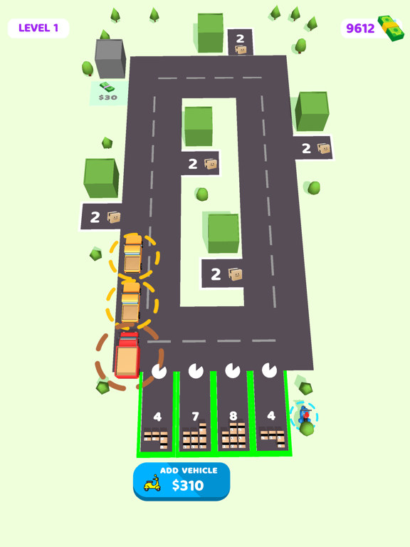 Capturas de tela do Cargo Fever iPad 