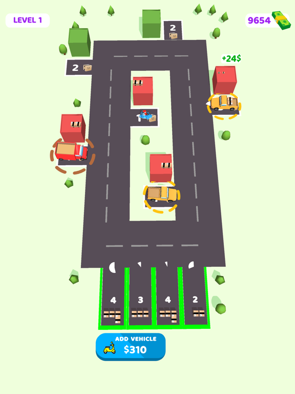 Capturas de tela do Cargo Fever iPad 