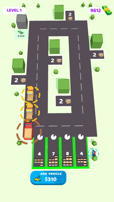 Capturas de tela do Cargo Fever