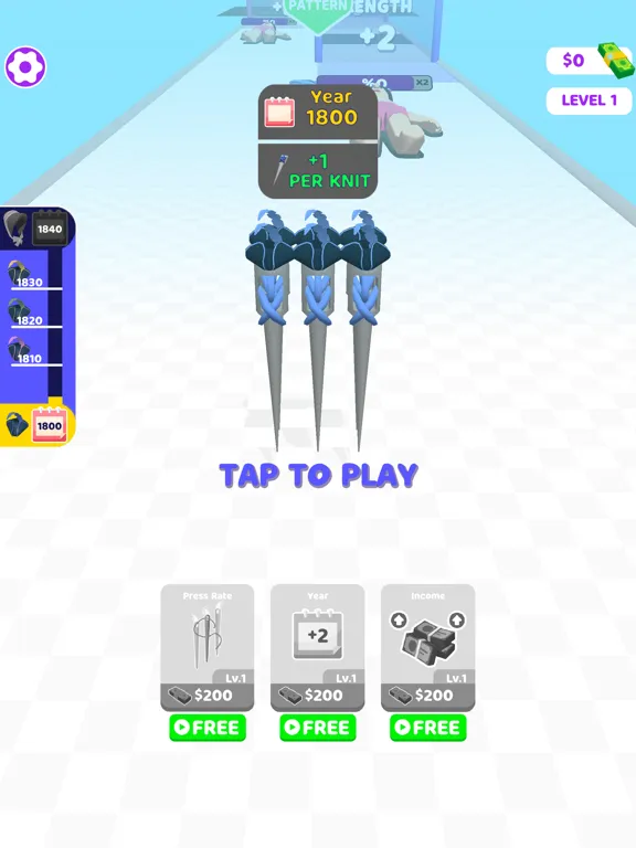 Knit Runner! iPad  스크린샷