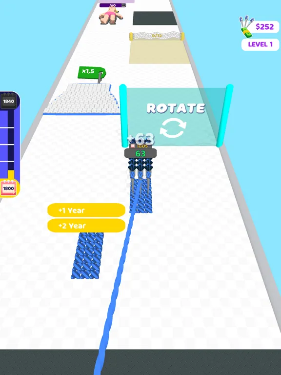 Knit Runner! iPad  스크린샷