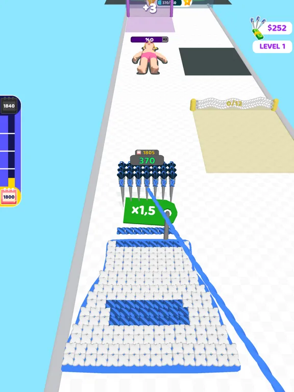 Knit Runner! iPad  스크린샷