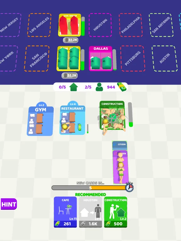 Screenshot di Mini City Idle iPad 