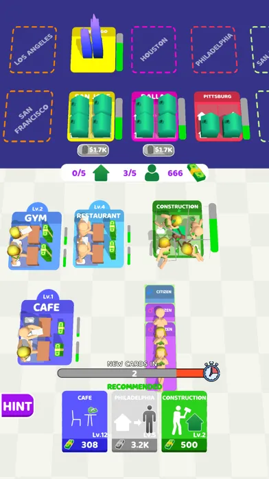 Screenshot di Mini City Idle