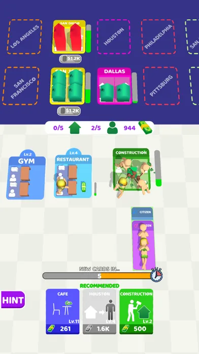 Screenshot di Mini City Idle