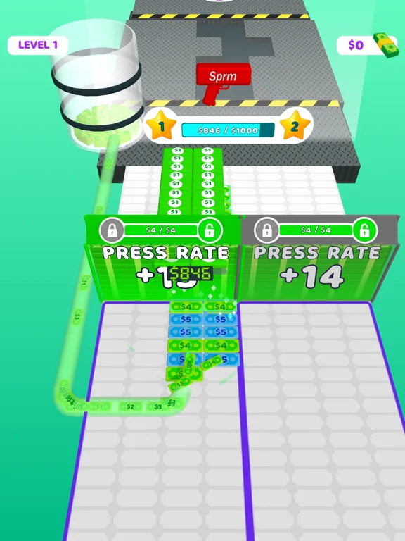 Money Maker Runner iPad  स्क्रीनशॉट
